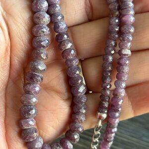 Jay King Mine Finds Lepidolite Beaded Necklace